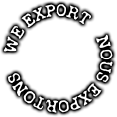 We export / Nous exportons